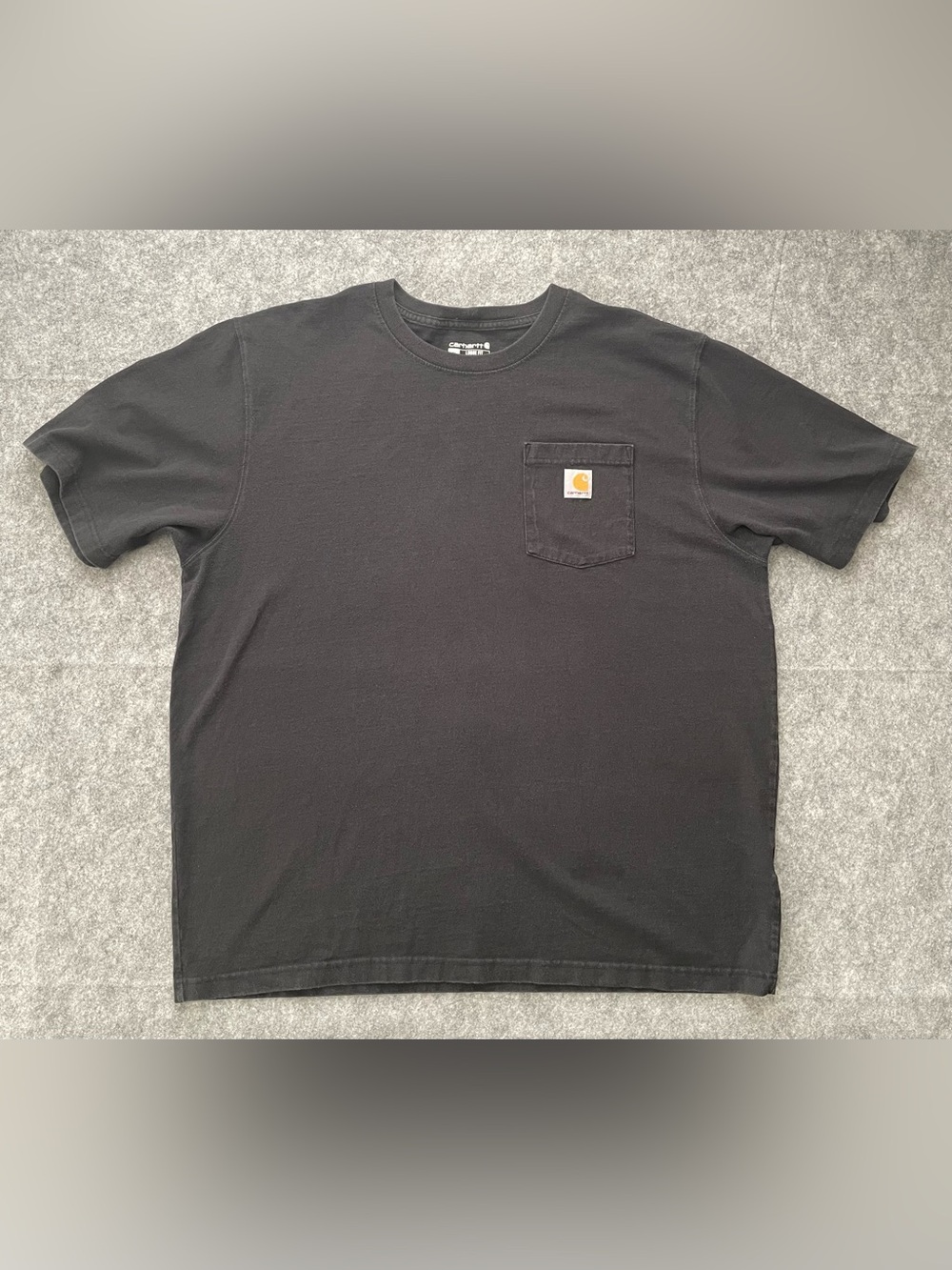 Carhartt Shirt Mens XL‎ Lot Of 2 Black Olive Loose Fit Workwear Heavyweight K87 - Picture 2 of 16